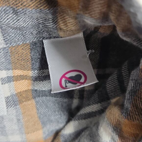 Duluth Trading Shirt Mens XL Tsll Plaid Magna Ready Relaxed Fit Magnet Closure - Picture 5 of 14